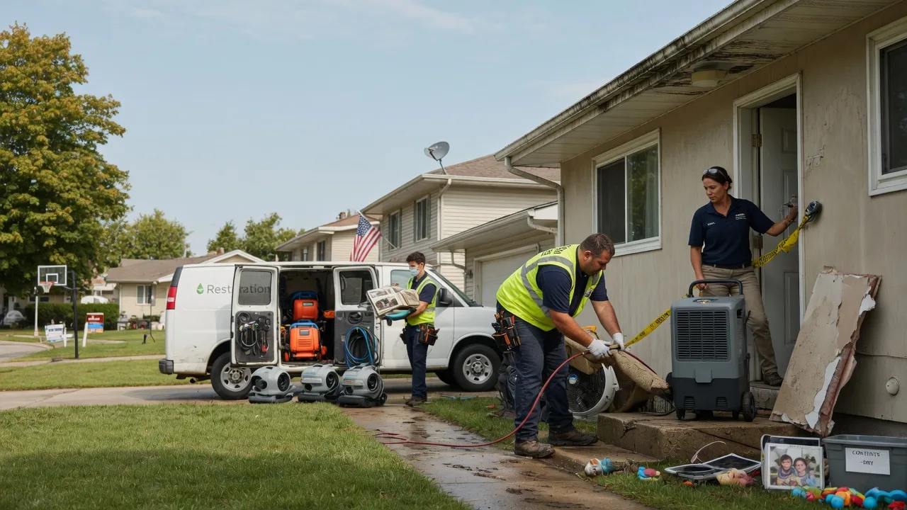Water Damage Restoration in North Newton, KS near me
